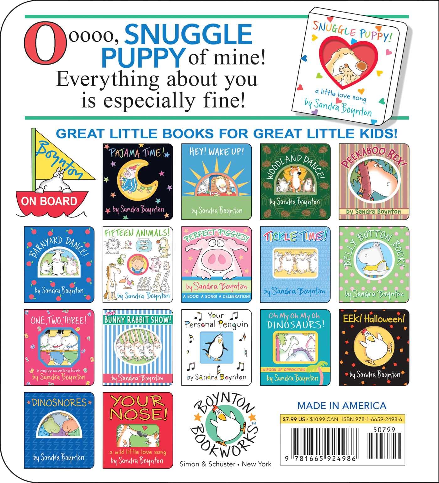 Snuggle Puppy! Board Book