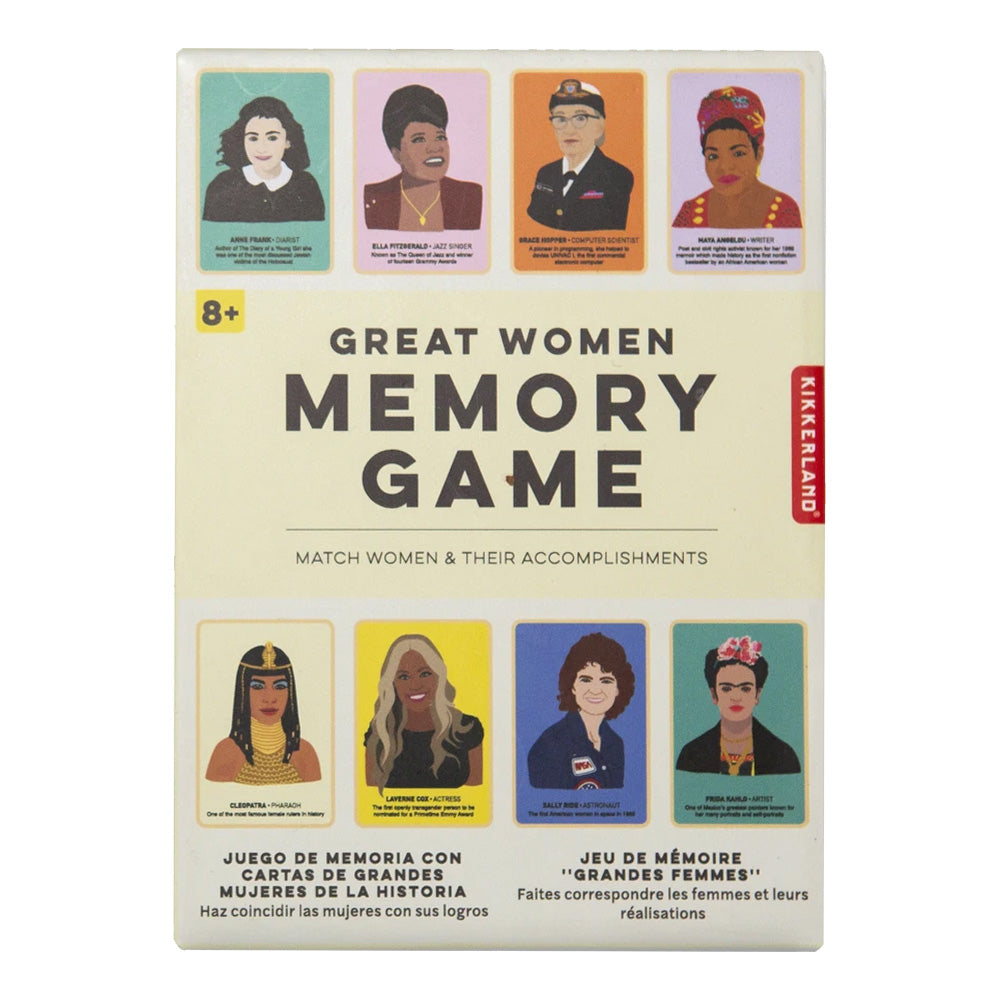 Great Women Memory Game