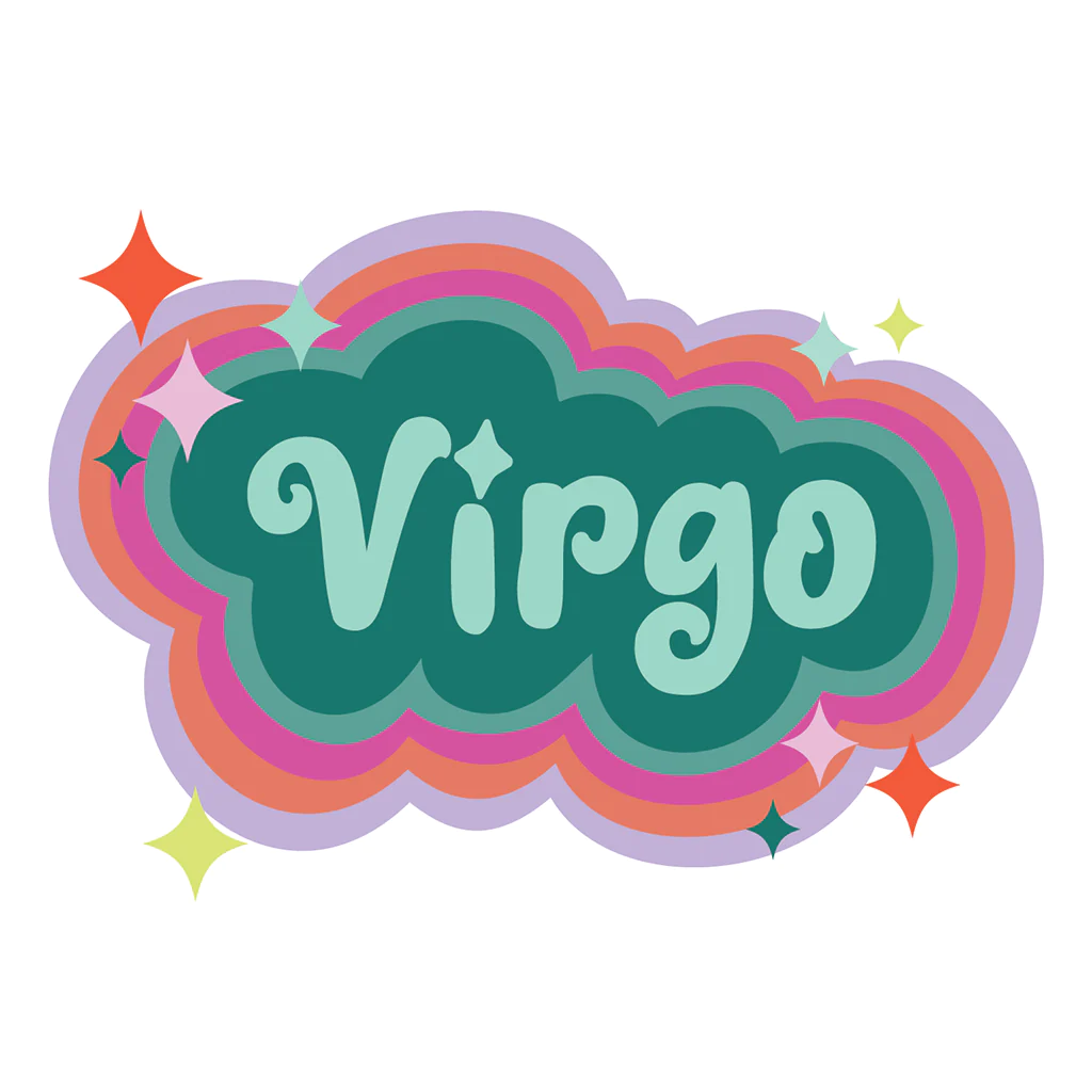 Virgo Astrology Single Sticker