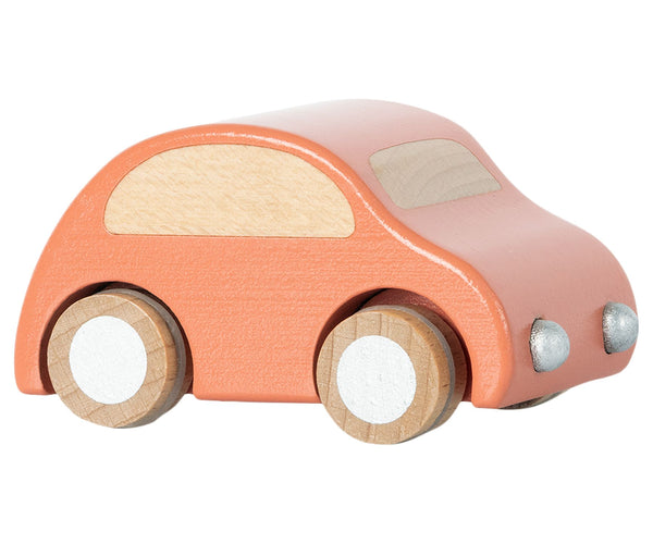 Maileg Coral Wooden Car — Piccolo Mondo Toys