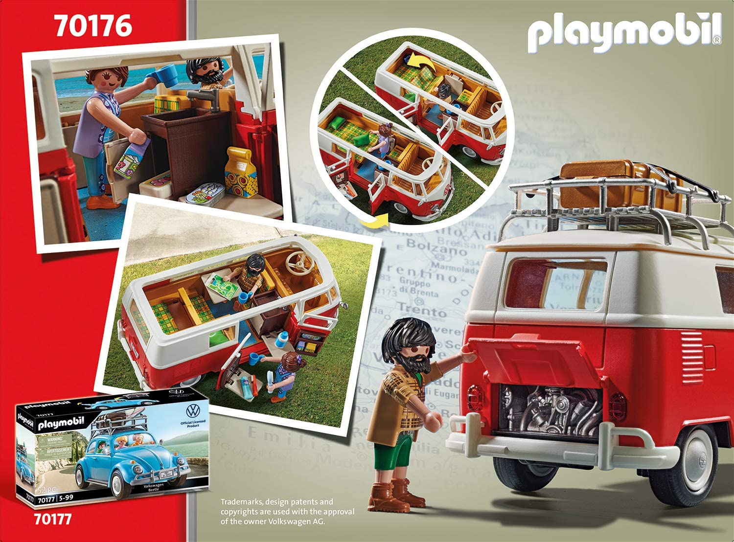 70176 Volkswagen T1 Camping Bus
