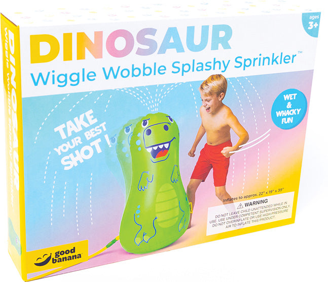 Dinosaur Wiggle Wobble Splashy Sprinkler