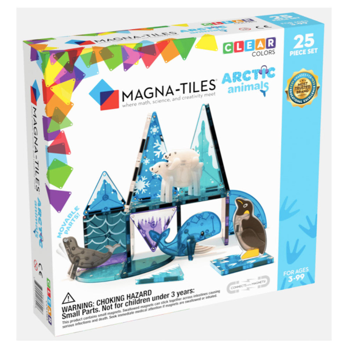 Magna-Tiles Arctic Animals 25 Piece Set