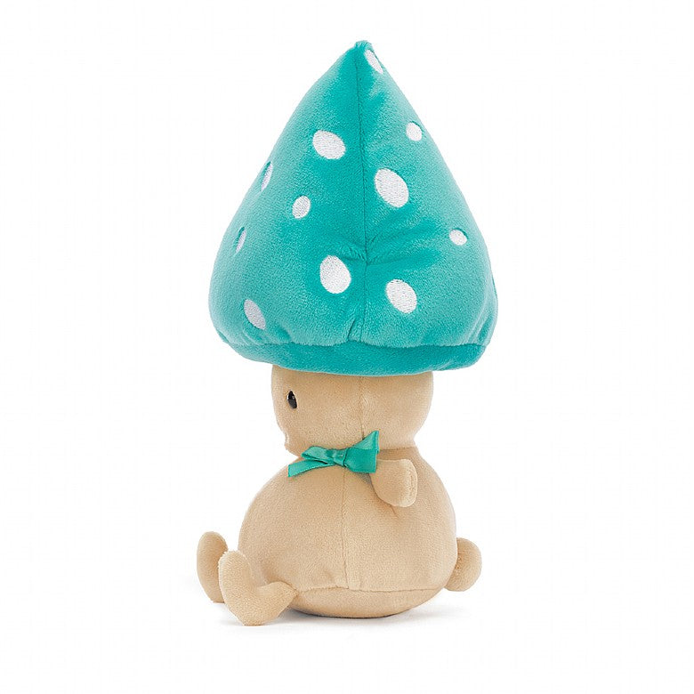 Fun-Guy Bertie Turquoise Mushroom