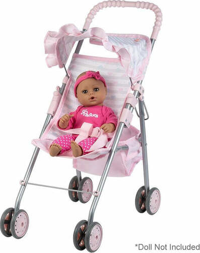 Pastel Pink Umbrella Stroller — Piccolo Mondo Toys