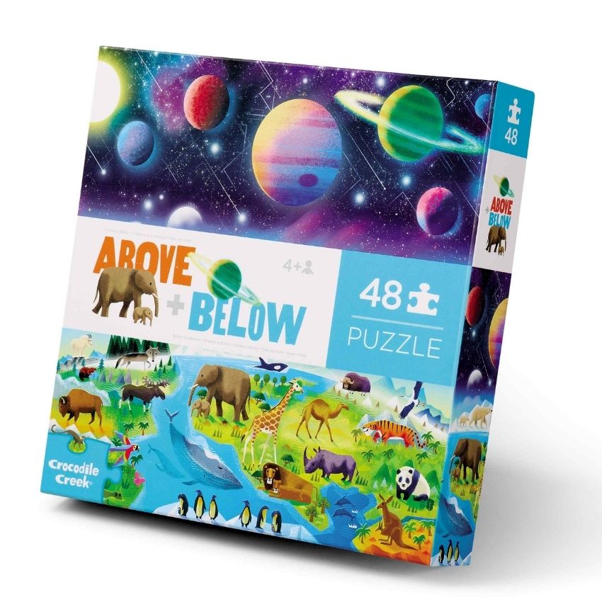 Earth and Space Above & Below 48 Pc Puzzle