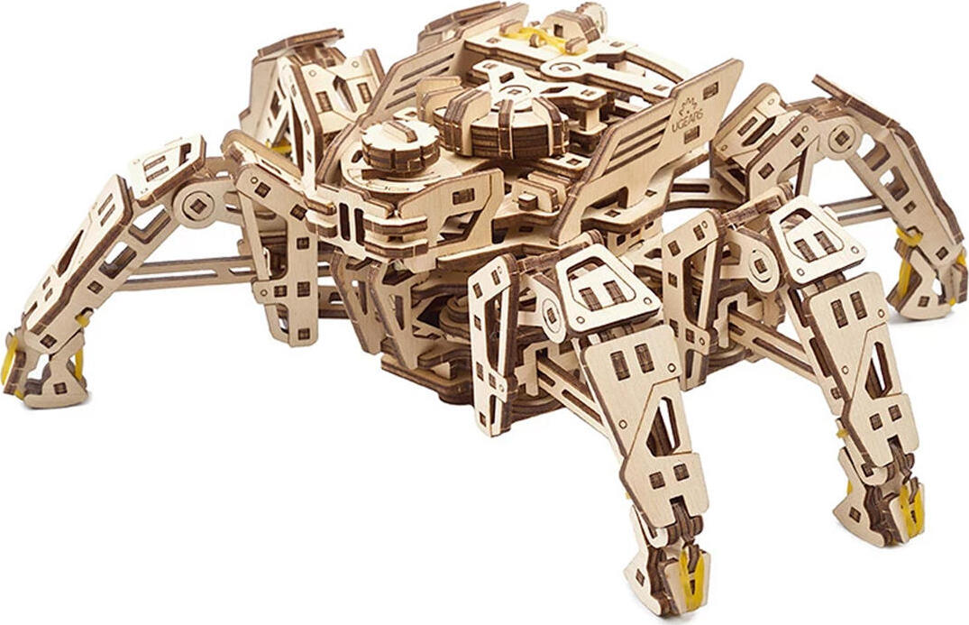 UGears Hexapod Explorer Wooden Mechanical Model Kit