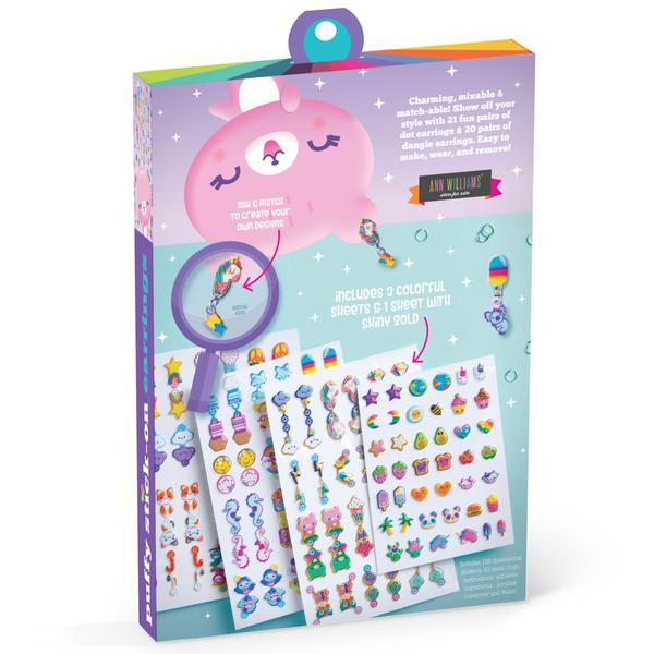 Puffy Stick-On Earrings