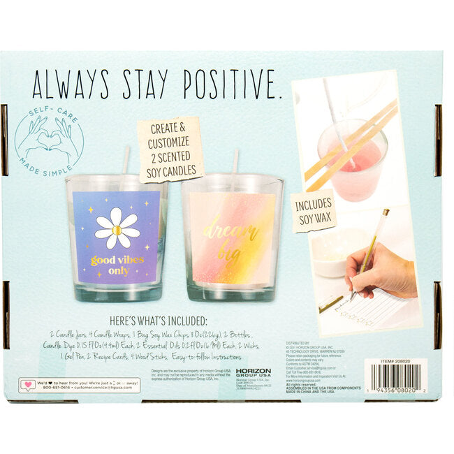 STMT D.I.Y Positivity Candles