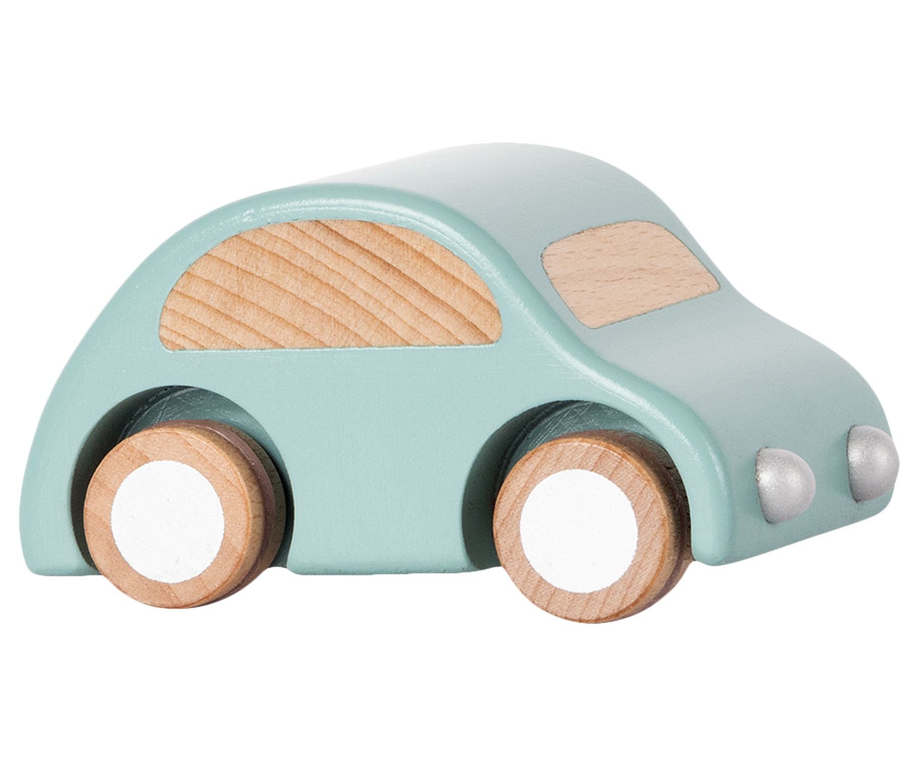 Maileg Light Blue Wooden Car