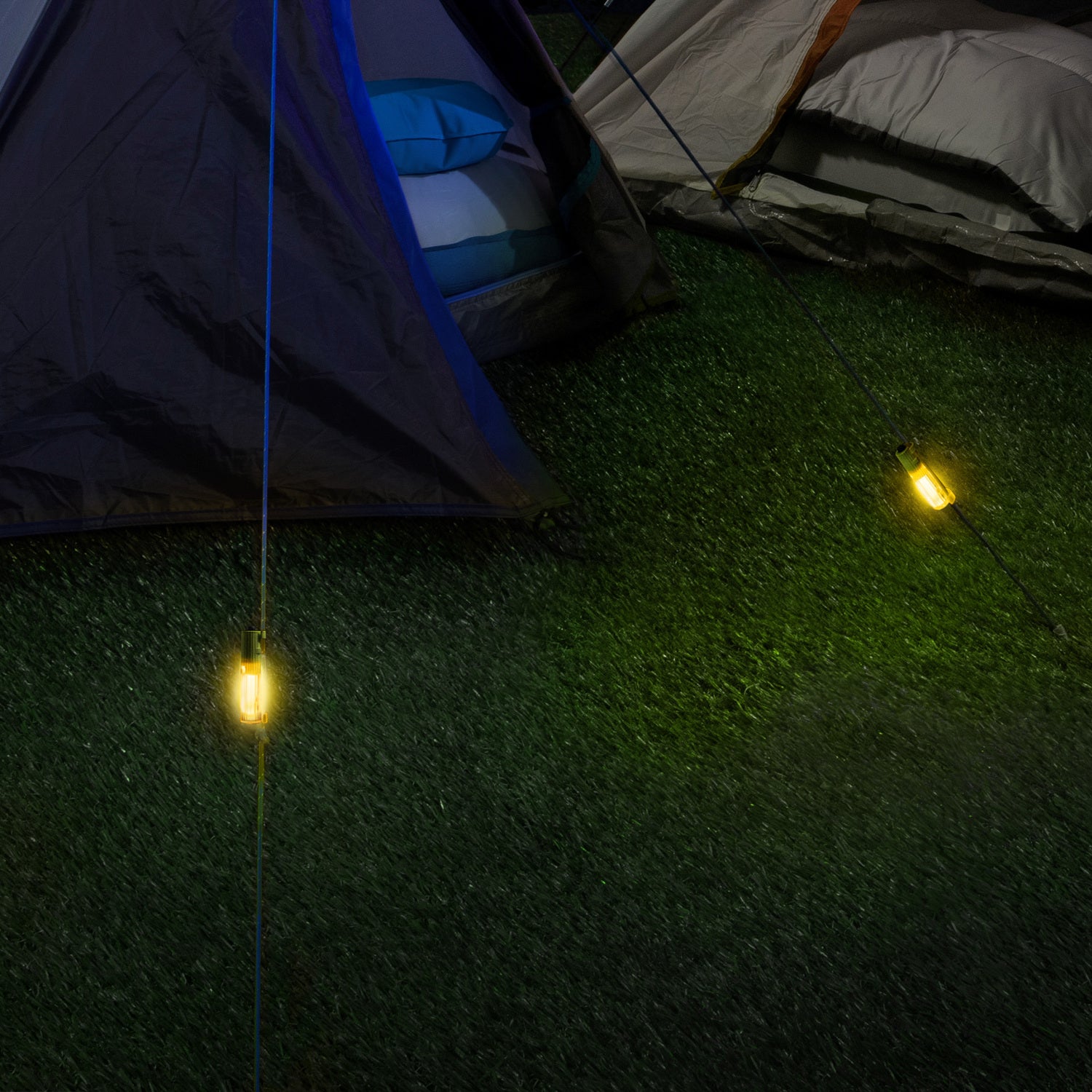 Tentbrightz LED Guyline Lights, 4pk