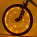 Wheelbrightz Gold Led Bicycle Wheel Light