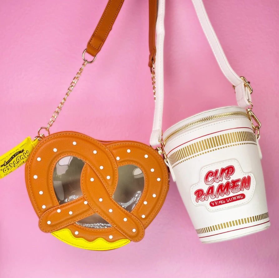 Cup Ramen Noodle Soup Handbag