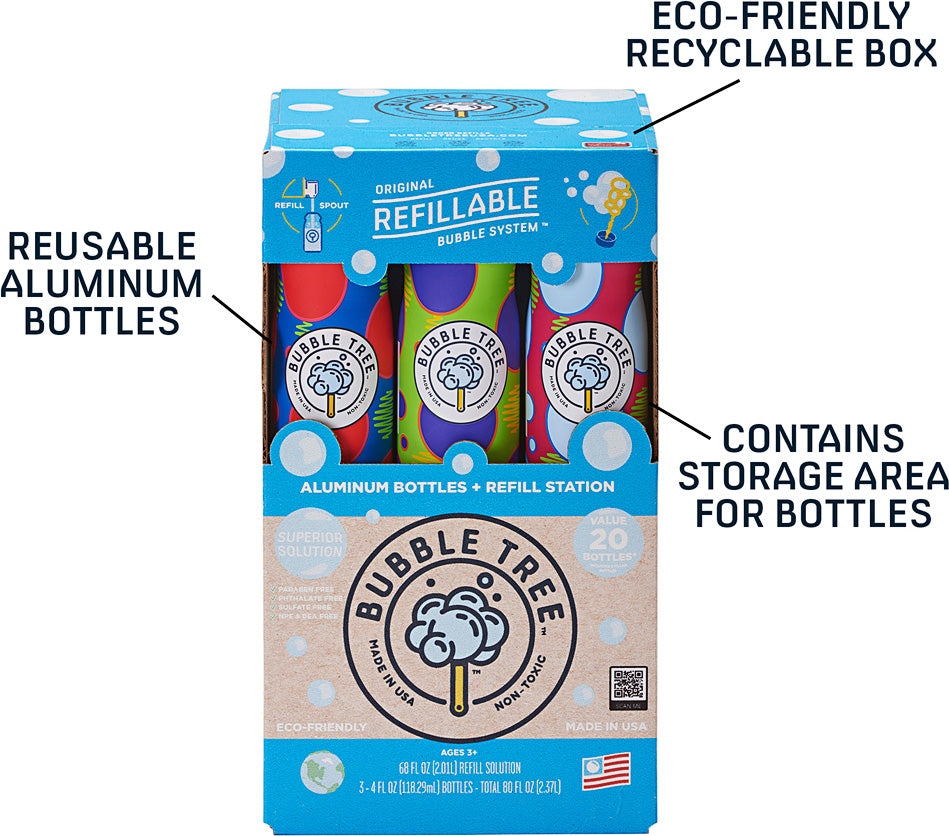 Bubble Tree 2 Ltr 3 Bottle Original Refill