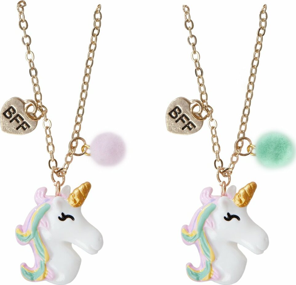 Claire's Best Friend Necklaces for 2 Girls - Gold BFF Mystical Gem Pendant  Necklaces (2 Pack) Friendship Jewelry Gift for Kids, Silvertone,Child. -  Walmart.com