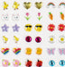 Spring Flowers Sticker Earrings