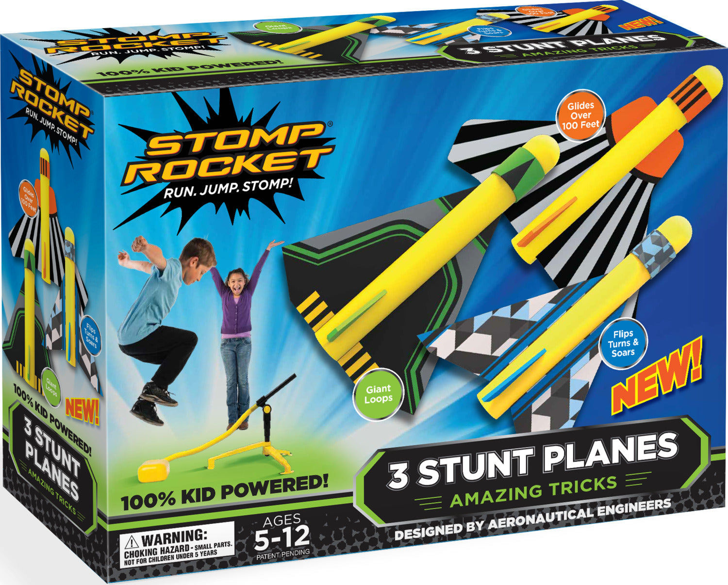 Stomp Rocket Stunt Planes