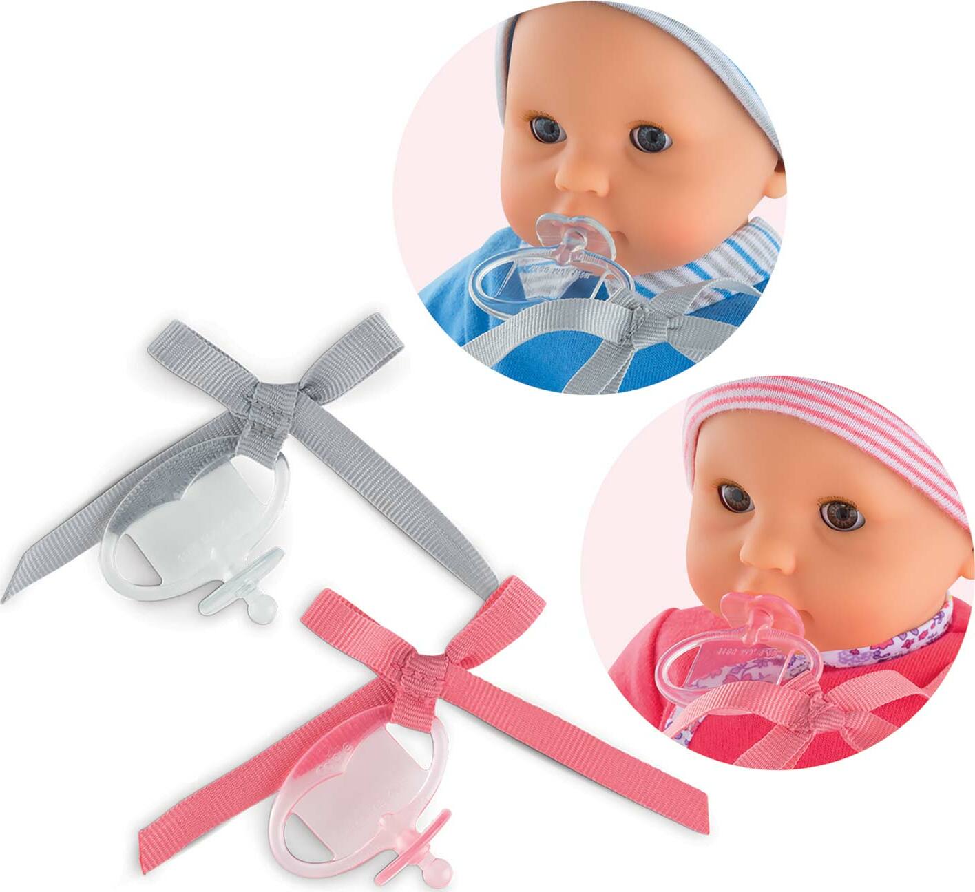 2 Pacifiers for 12"