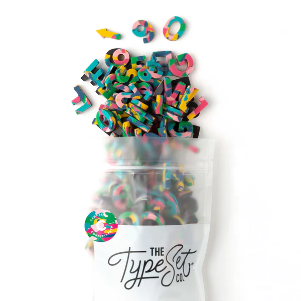 Confetti Prep Soft Magnetic Letters 200 pc. Set