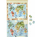 2 In 1 Magnetic Puzzle - Discovery Game - World