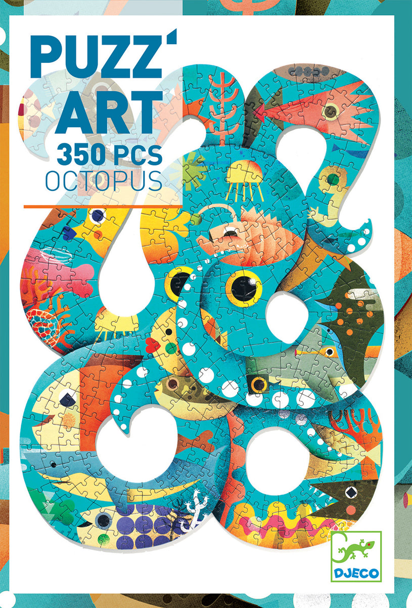 Octopus Puzzle Art 350 Piece Puzzle — Piccolo Mondo Toys