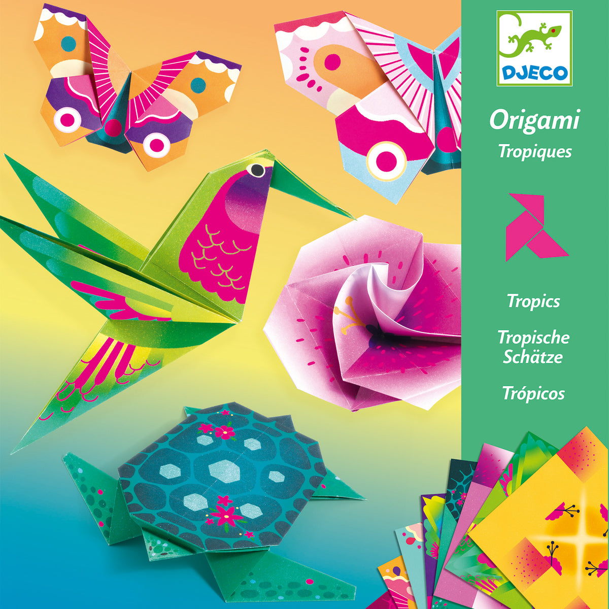 Origami Sea Creatures Djeco — Piccolo Mondo Toys