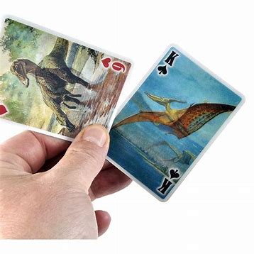 Dinosaur 3D Playing Cards