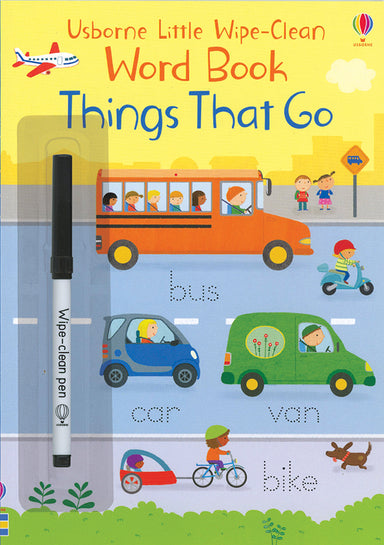 Little Wipe-Clean Word Book: Things That Go (Ir)