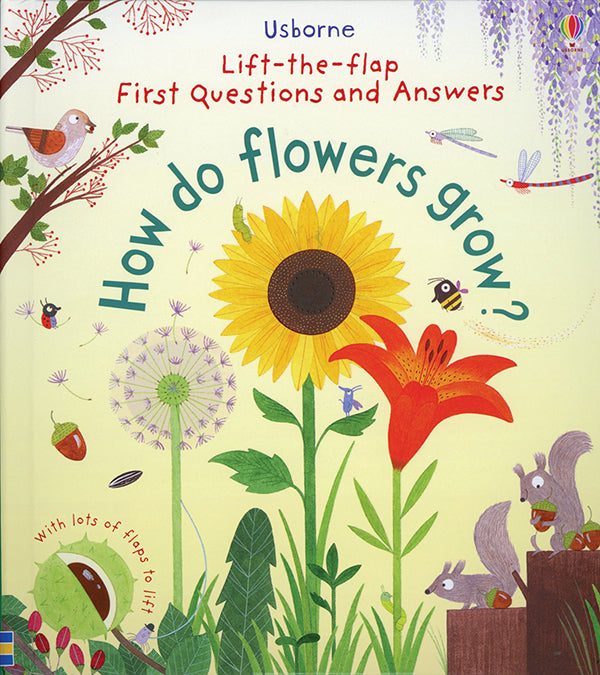 Lift-The-Flap First Q&A: How Do Flowers Grow?