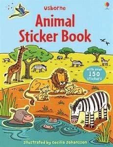 First Sticker Book Animals — Piccolo Mondo Toys