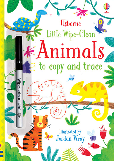 Little Wipe-Clean Animals To Copy And Trace