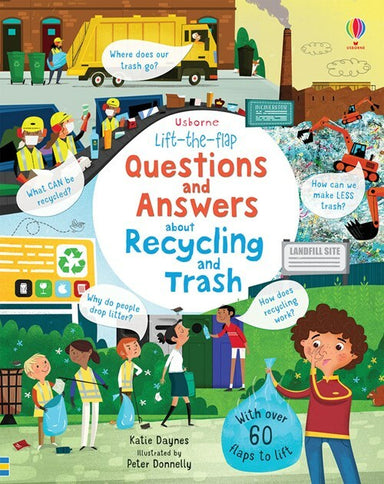 Lift-The-Flap Q&A About   Recycling And Trash