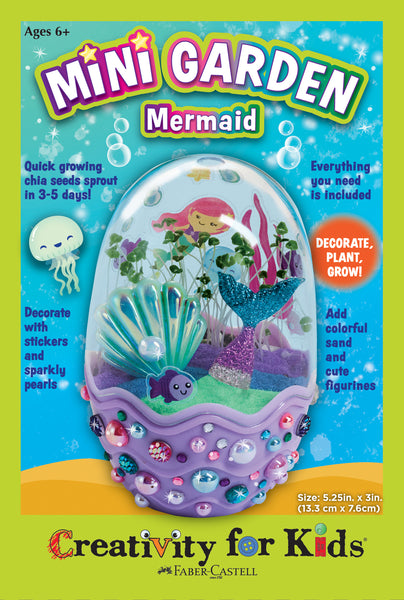 mini garden seeds Creativity for Kids Mini Garden Mermaid