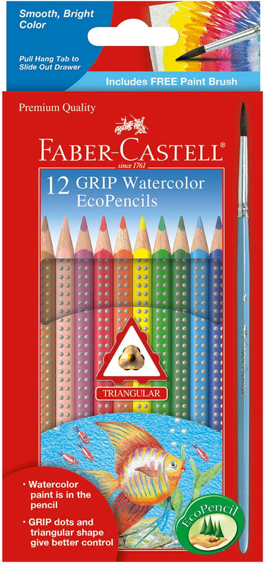 12 ct Grip Watercolor EcoPencils