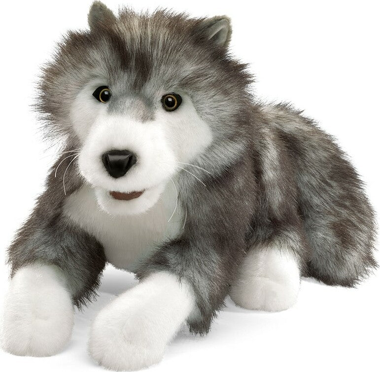 Wolf, Timber Hand Puppet