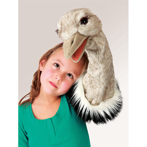 Ostrich Stage Puppet Piccolo Mondo Toys