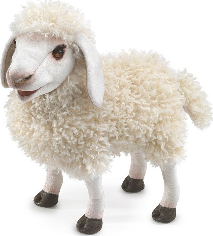 Sheep, Woolly Hand Puppet