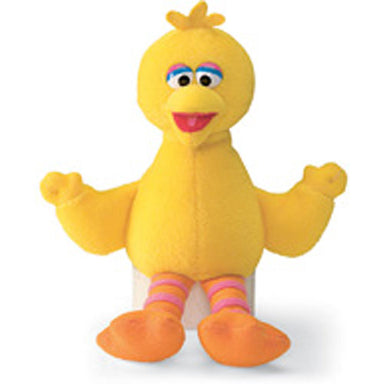 Sesame Street Beanbags Big Bird 6.75"