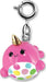 Pink Narwhal Charm