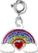 Glitter Rainbow Charm