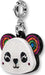 Rainbow Panda Charm