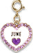 Gold June Birthstone Charm