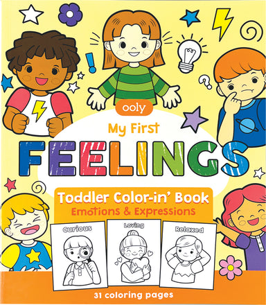 Toddler Colorin' Book - Feelings