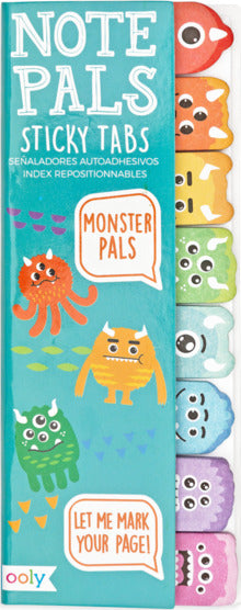 Note Pals Sticky Tabs  Monster Pals