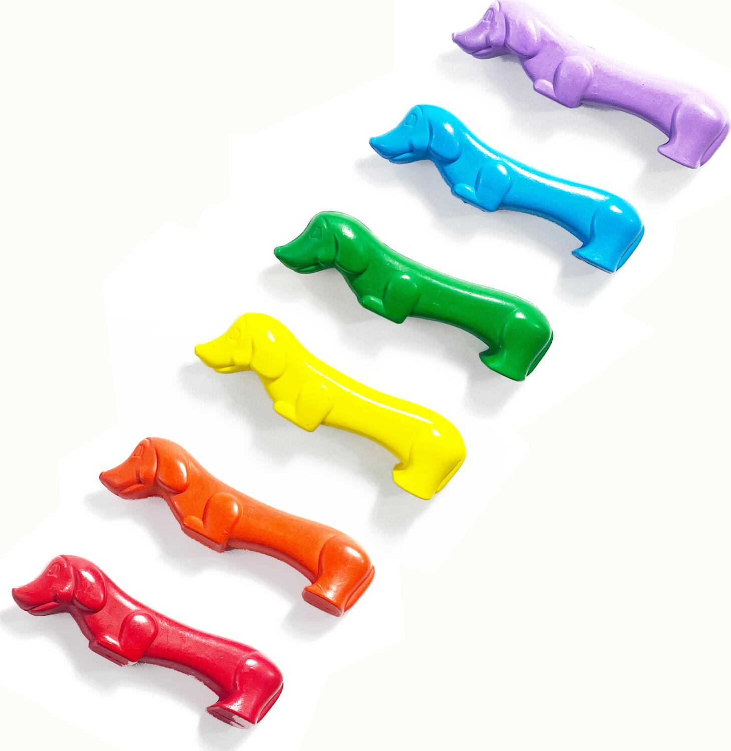 Pawsome Pups Dog Crayons - Set of 6