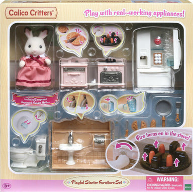 Calico Critters Kitchen Play Set - A2Z Science & Learning Toy Store