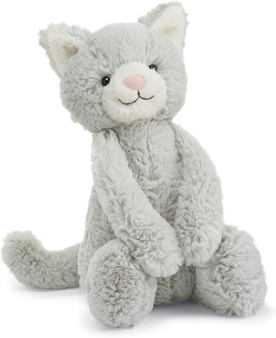 Bashful Kitty Grey Medium