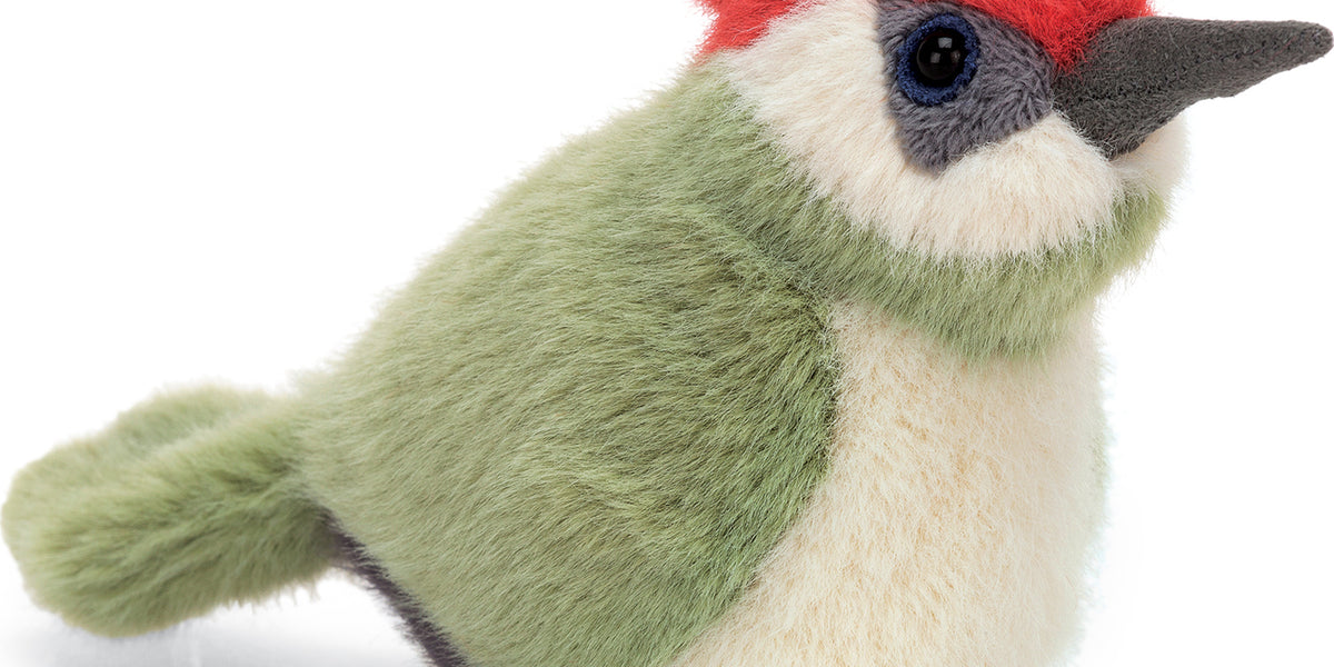 新品　ジェリーキャット　Birdling Woodpecker 啄木鳥　キツツキ Birdling Woodpecker — Piccolo Mondo Toys