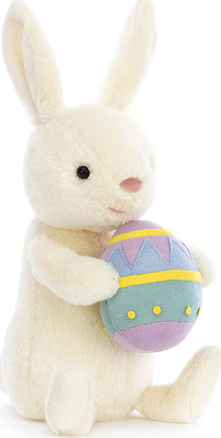 Bobbi Bunny with Easter Egg — Piccolo Mondo Toys