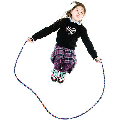 8' Purple Confetti Jump Rope